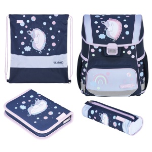 Ghiozdan echipat Loop Plus, motiv Unicorn Dreams - Img 1