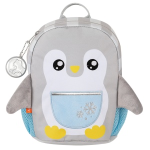 Ghiozdan gradinita Mini Dear Friends, motiv Smart Penguin