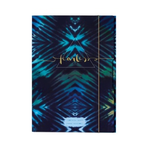 Mapa cu elastic A3, motiv New Batik Fearless