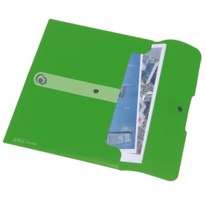 Mapa EOTG A4 20mm inchidere cu capsa, verde - Img 2