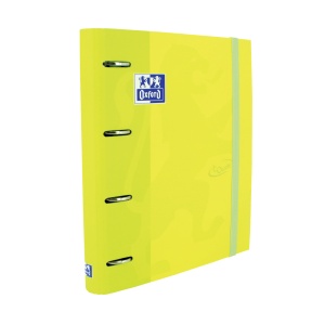 Mapa Oxford Touch A4+ cu 4 inele 80 file patratele - Img 2