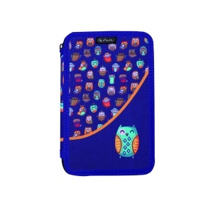 Penar neechipat 2 compartimente, motiv Owl