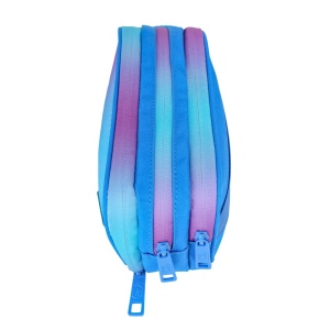 Penar tip etui dreptunghiular Oxford Gradient, albastru / roz - Img 9