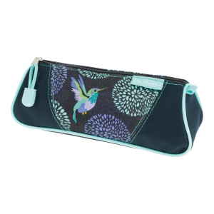 Penar tip etui, triunghiular, motiv Bloomy Birds