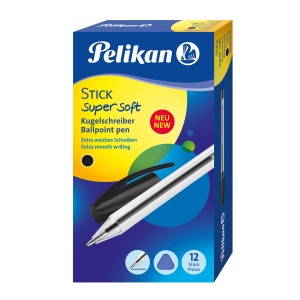 Pix Stick Super Soft, negru, set 12 - Img 1