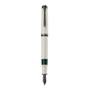 Stilou Editie Speciala Warm Grey Souverän® M670, penita M aur 14k, accesorii placate negre - Img 2