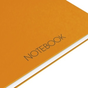 Agenda organizator Oxford International Notebook, A5+ 80 file, hartie Optik 90g/mp, spira dubla, scribzee, dictando, culoare portocaliu - Img 5