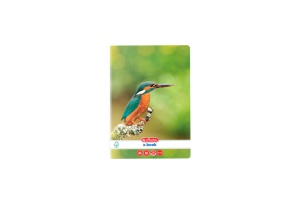 Caiet A5, 48 file, 70g/mp, velin, colturi rotunjite, motiv Animals - Img 2