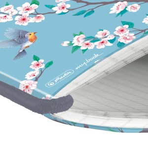 Caiet my.book flex A5, 40 file, dictando, motiv Ladylike Birds - Img 2