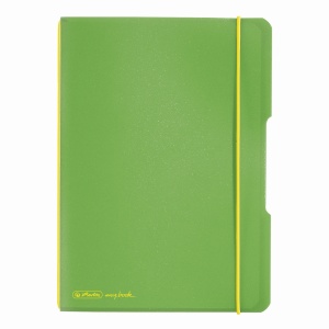 Caiet my.book flex A5, 40 file, dictando, verde