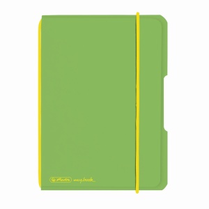 Caiet my.book flex A6, 40 file, dictando, verde