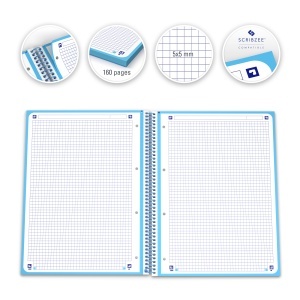 Caiet Oxford Europeanbook 1 Touch A4+ 80 file, Write & Erase, scribzee, patratele - Img 2