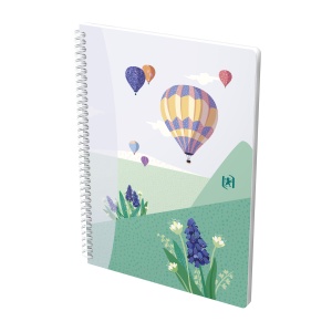 Caiet Oxford Horizons, B5 60 file, hartie Optik 90g/mp, spira dubla, scribzee, patratele, motive diverse - Img 9