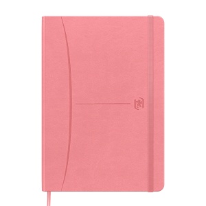 Caiet premium cu elastic Oxford Signature, A5 80 file, hartie Optik 90g/mp, scribzee, patratele, diverse culori pastel - Img 6