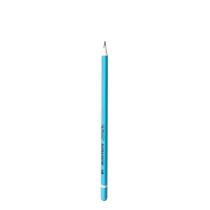 Creion grafit HB triunghiular, bacteriostatic, mina 2.2 mm, set 12 - Img 2
