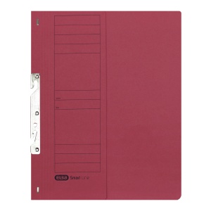 Dosar de incopciat Elba Smart A4 1/2, carton 250g/mp, capacitate 200 file, culoare rosu - Img 1