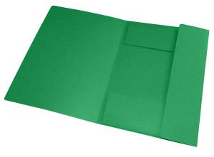 Dosar mapa Oxford TopFile A4, carton 390g/mp, capacitate 200 file, culoare verde - Img 2