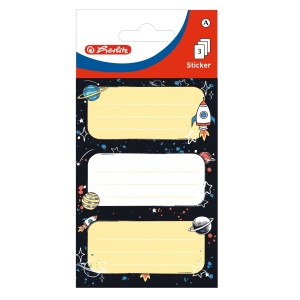 Etichete scolare Space set 3X3 coli - Img 2
