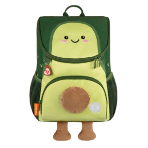 Ghiozdan gradinita Mini Little Travelers Plus, motiv Dancing Avocado