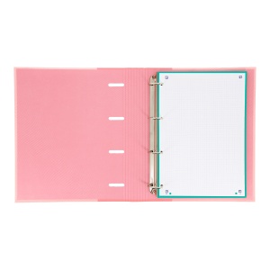 Mapa Oxford EuropeanBinder Touch A4+ cu 4 inele 80 file patratele - Img 2