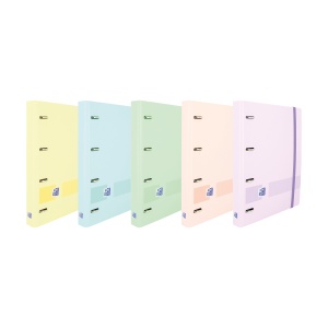Mapa Oxford Live & Go A5+ cu 4 inele 80 file punctat