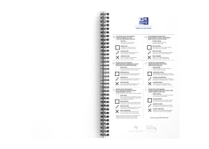 Organizator Oxford Task Manager Zilnic, 115 file, hartie Optik 90g/mp, spira dubla - Img 5