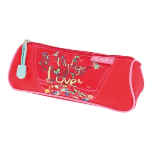 Penar tip etui, triunghiular, motiv Vintage Love