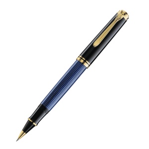 Roller Souverän® Black Blue R400, accesorii placate aur 24k - Img 2