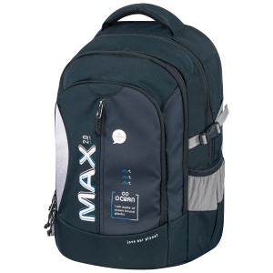 Rucsac Max 2.0 Flex, motiv Double Navy, Go Ocean - Img 2