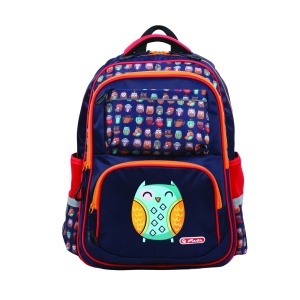 Rucsac Spark, sistem antigravitatie, motiv Happy Owls