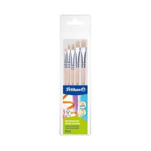 Set 5 pensule Starter varf lat, blister - Img 1