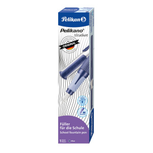 Stilou Pelikano Structure, penita M pentru dreptaci, grip ergonomic, culoare albastru - Img 2