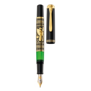 Stilou Toledo® M700, penita EF aur 18k, manson argint masiv, gravat manual - Img 8