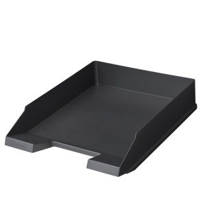 Tavita corespondenta A4-C4, plastic reciclat, antracit, Blue Angel