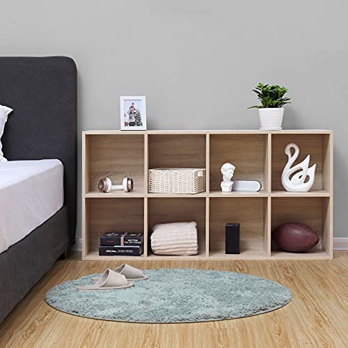 Biblioteca Vasagle, Model Florence, 129.5x65.5x30 cm, Natur - 3 | YEO