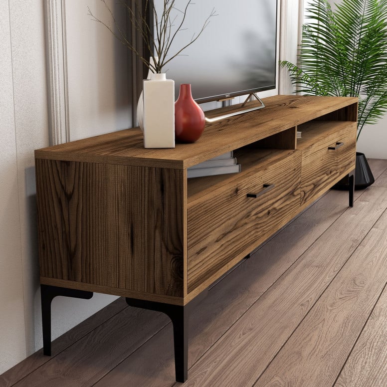 Comoda TV Istanbul - Walnut - 3 | YEO