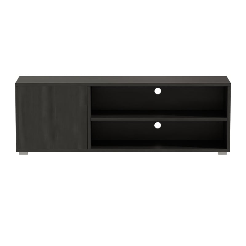 Comodă TV Model Ellon, Negru, 120x40x41 cm - 2 | YEO