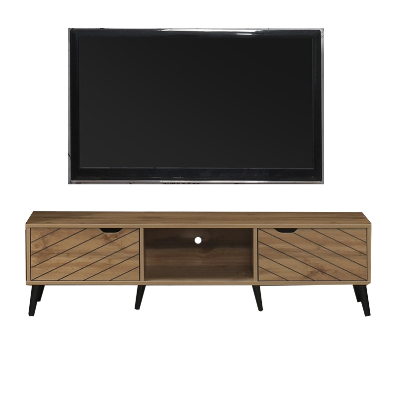 Comodă TV Model Thelma, Stejar sonoma, 150x41.6x40 cm