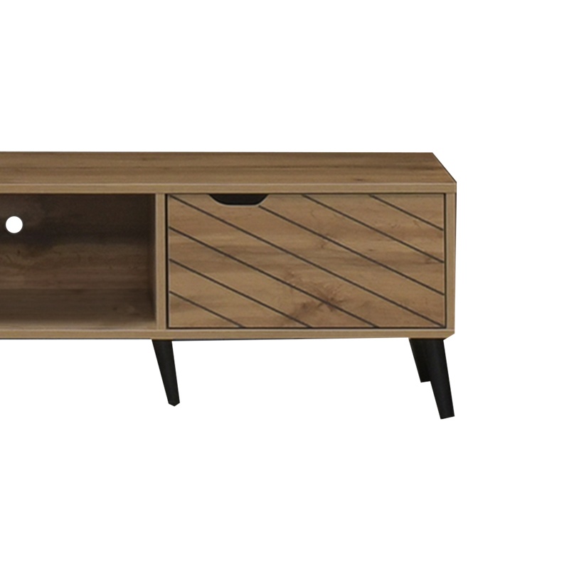 Comodă TV Model Thelma, Stejar sonoma, 150x41.6x40 cm - 2 | YEO