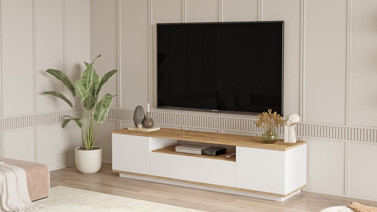 Consola TV Fr7 Verde 180x44.6x44.5 cm