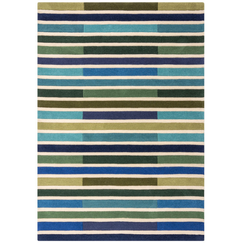 Covor Piano Verde/Multicolor 160X230 cm, Flair Rugs - 1 | YEO