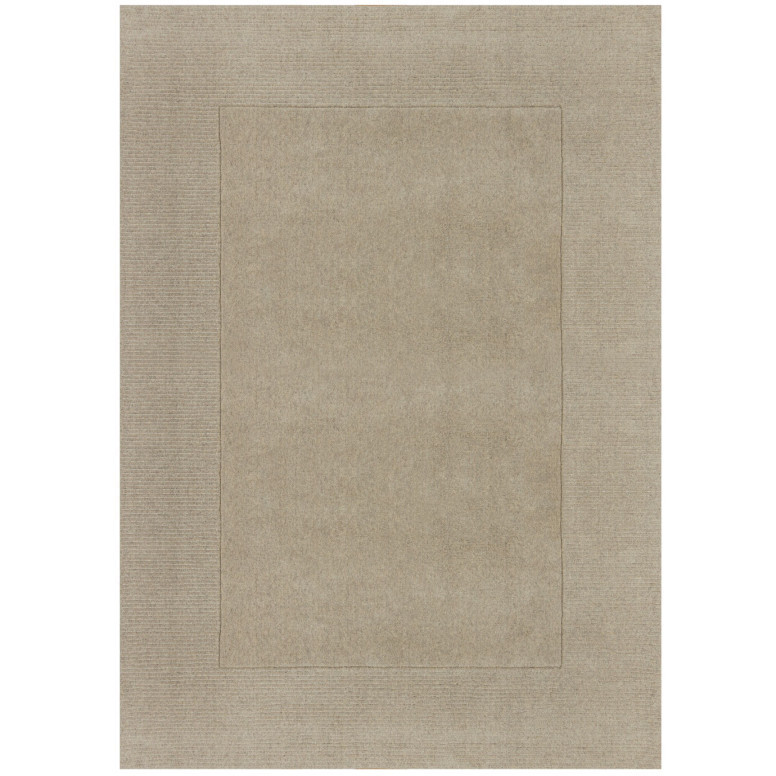 Covor Textured Wool Border Natural 120X170 cm, Flair Rugs - 1 | YEO