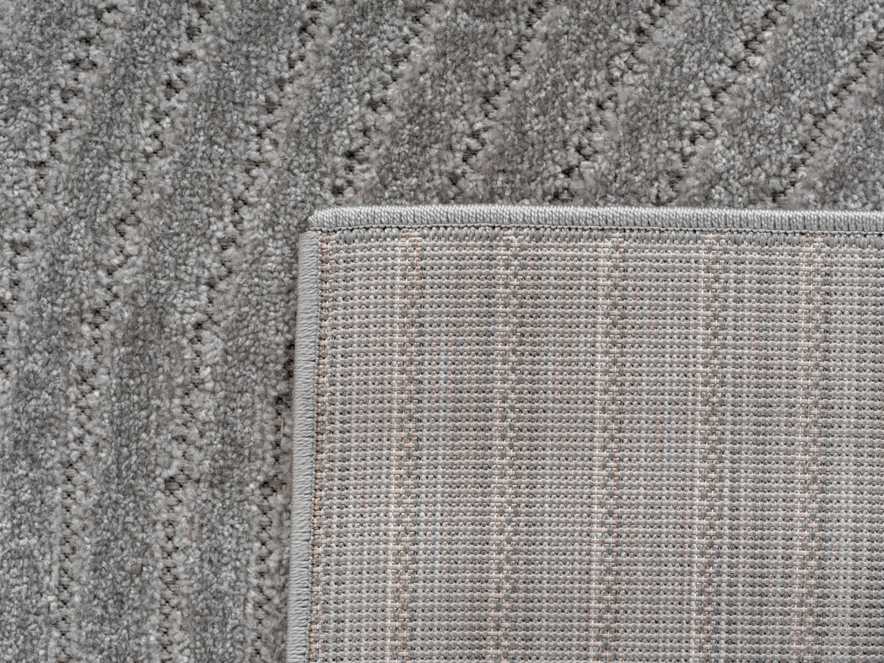 Covor traversa Nova V1 Argintiu, 80 x 250 cm - 3 | YEO