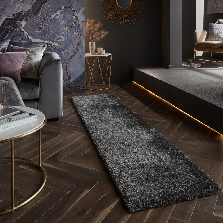 Covor traversă Velvet GRAFIT 60X230 cm, Flair Rugs