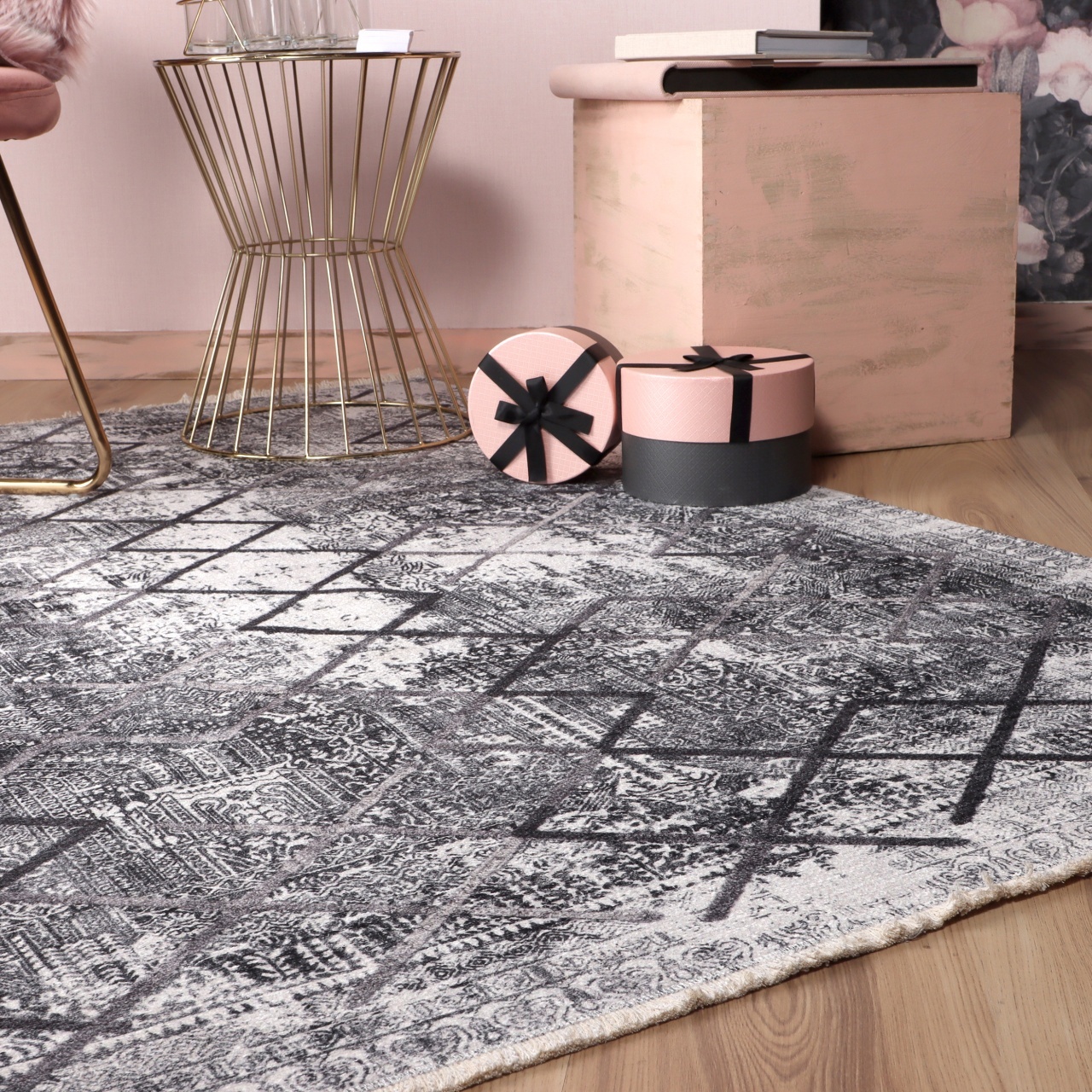 Covor Valencia Gri 115x170 cm - 4 | YEO