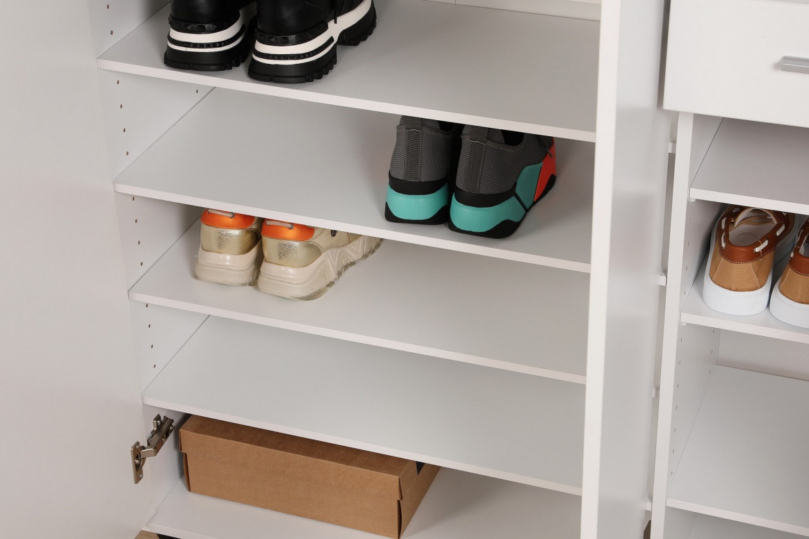 Dulap Pantofi Model Shelby V1, Alb