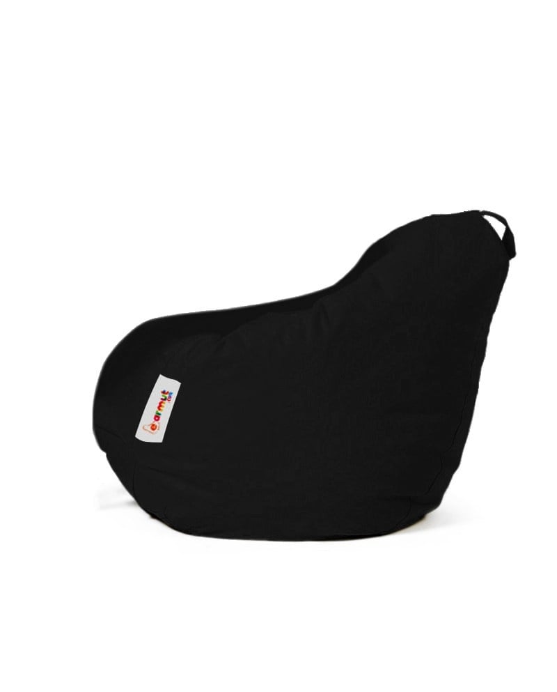 Fotoliu de Grădină tip Bean Bag Model Premium Kids, Negru