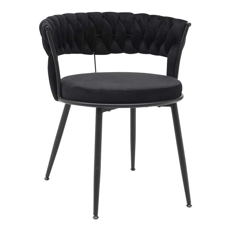 Fotoliu Model Alkia, Negru, 60x57x68 cm
