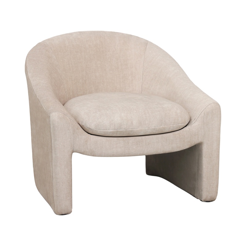 Fotoliu Model Berza, Crem, 76x76x71 cm