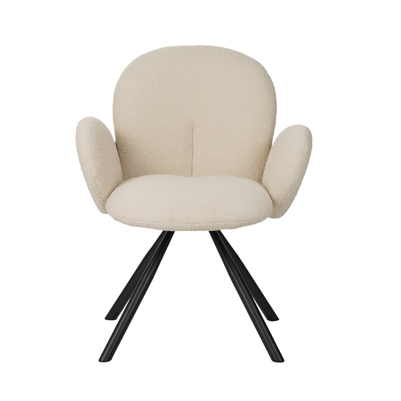 Fotoliu Model Garzele, Bej/Negru, 68x66x82.5 cm - 4 | YEO